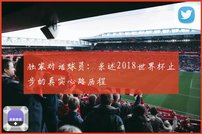 独家对话球员:亲述2018世界杯止步的真实心路历程