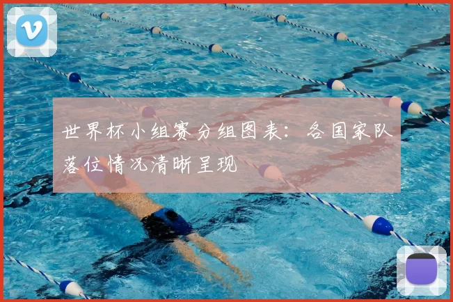 世界杯小组赛分组图表:各国家队落位情况清晰呈现
