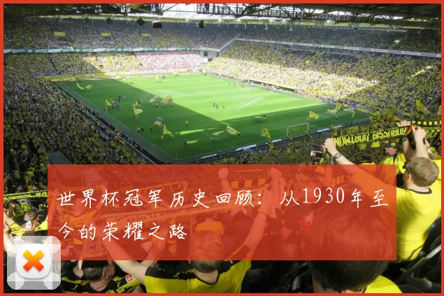世界杯冠军历史回顾：从1930年至今的荣耀之路